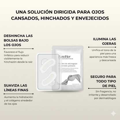 Parches BareHer™  - Reduce las ojeras y Bolsas